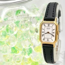 Brand new battery SEIKO Ladies Watch Gold Octagon Roman 2320 6740 190225 Brand n