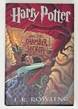 Harry Potter Chamber Secrets Black Cover Test Publication RARE VG+ 0439064864