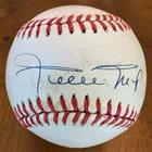 Willie Mays Signed Autographed National League Baseball Ball JSA LOA - Toning