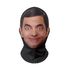 Realistische 3D Gesichtsmaske Lustig Meme Ful...