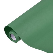 Kraft Wrapping Paper Roll, 17.52" x 433" Decorative Paper, Dark Green 80GSM