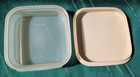 Tupperware Meal Mate #1704 Sheer Storage Container w/ Almond Lid #1703 — photo 2