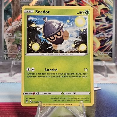 Seedot 005/203 Non-Holo Evolving Skies Pokemon TCG NM/M