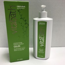 Vitabath Spring Green Moisturizing Bath  Shower Gel, 21 Oz - New