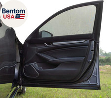 Car Front Side Window Shades,2 Pack Breathable Mesh Car Window Screens Sun Shade