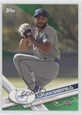 2017 Topps Pro Debut Green 54/99 Jordan Sheffield #52 1v3