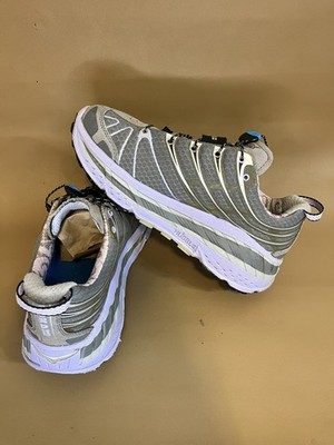 Hoka One One Stinson Tarmac W 9.5 Trail Running Shoes Gray Comfort Sneakers