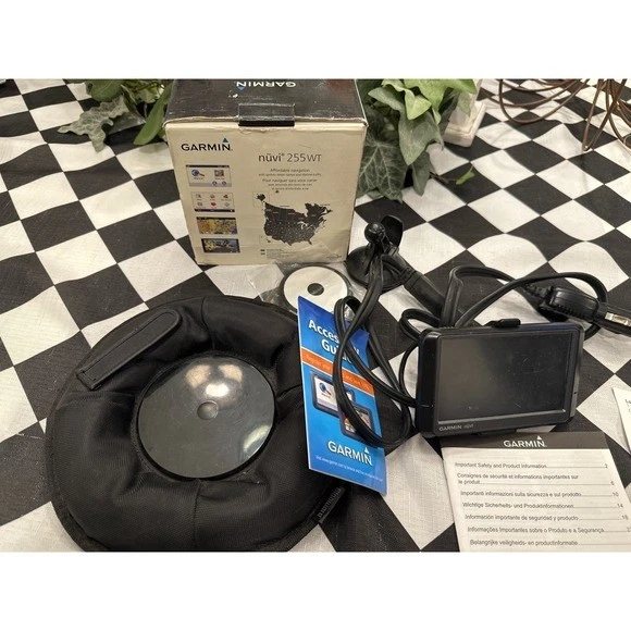 Garmin nüvi 255WT GPS Navigator System -  car map travel Tested & Complete - Image 3 of 4