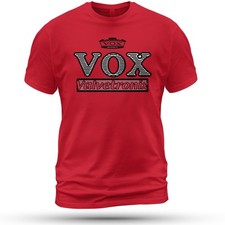 VOX Amplifiers T-Shirt Size S-5XL Made in USA | Gildan Tee Shipping From USA