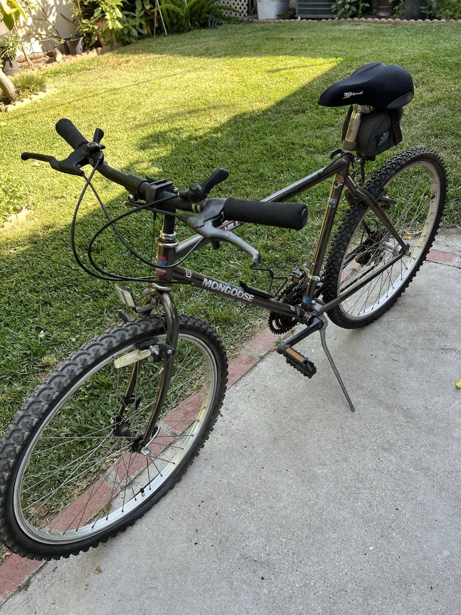 MON　HILL　TOPPER　クラリス　２６インチ　MTB Vintage Mongoose Hilltopper Mountain Bike Gun Metal Chrome | eBay