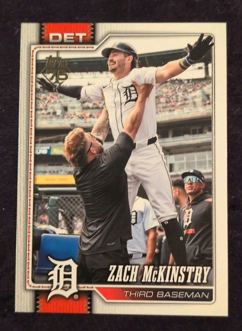 2026 Topps Series 1 Zach McKinstry GOLDEN MIRROR SSP #23 - Detroit Tigers