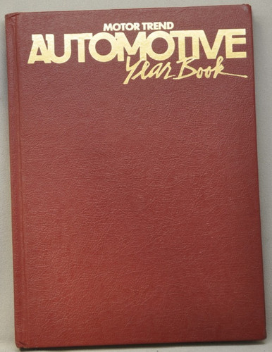"Motor Trend Automotive Yearbook" Hardbound 240 pages 1987