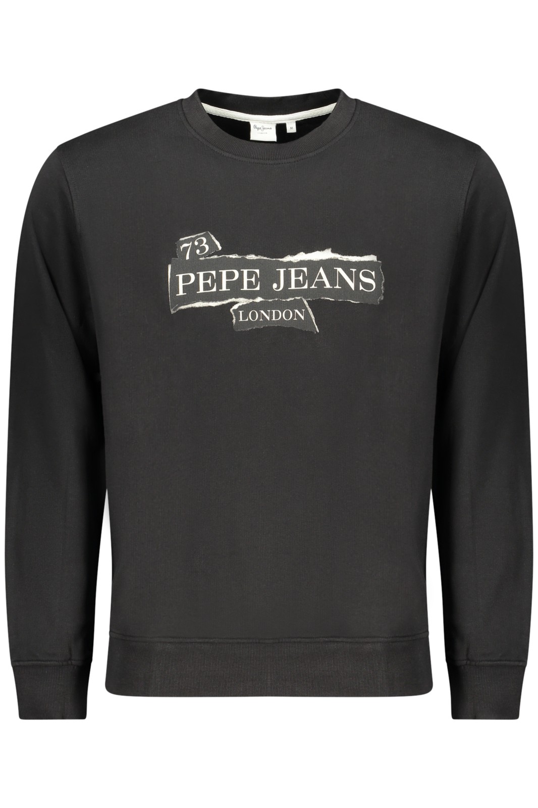Pepe Jeans Uomo Nero - Crew Neck Sweatshirt - Sweatshirts & Hoodies - L - Immagine 2