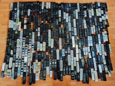 Konvolut Fernbedienungen - 250 Stück - ungeprüft - verschiedene Marken Hifi, TV