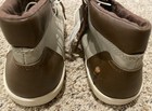 Youth Boys Gray Brown Cat & Jack Ankle Boots Size 4 — photo 3