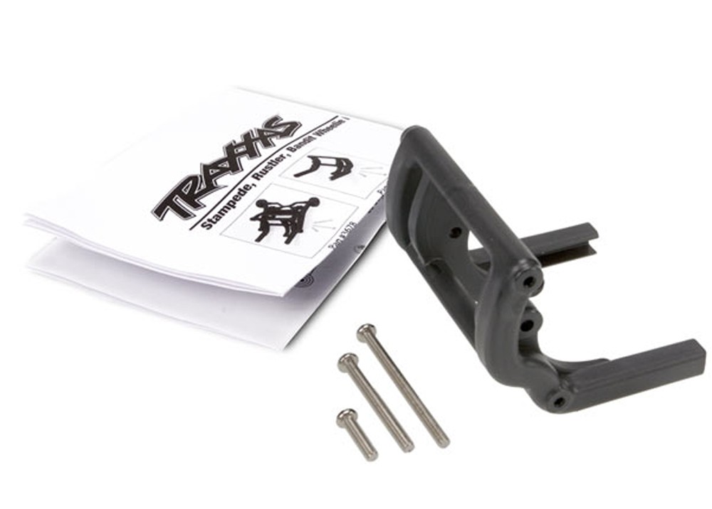 Traxxas 1/10 Slash 2WD VXL OBA * WHEELIE BAR MOUNT W/HARDWARE - BLACK * 3677