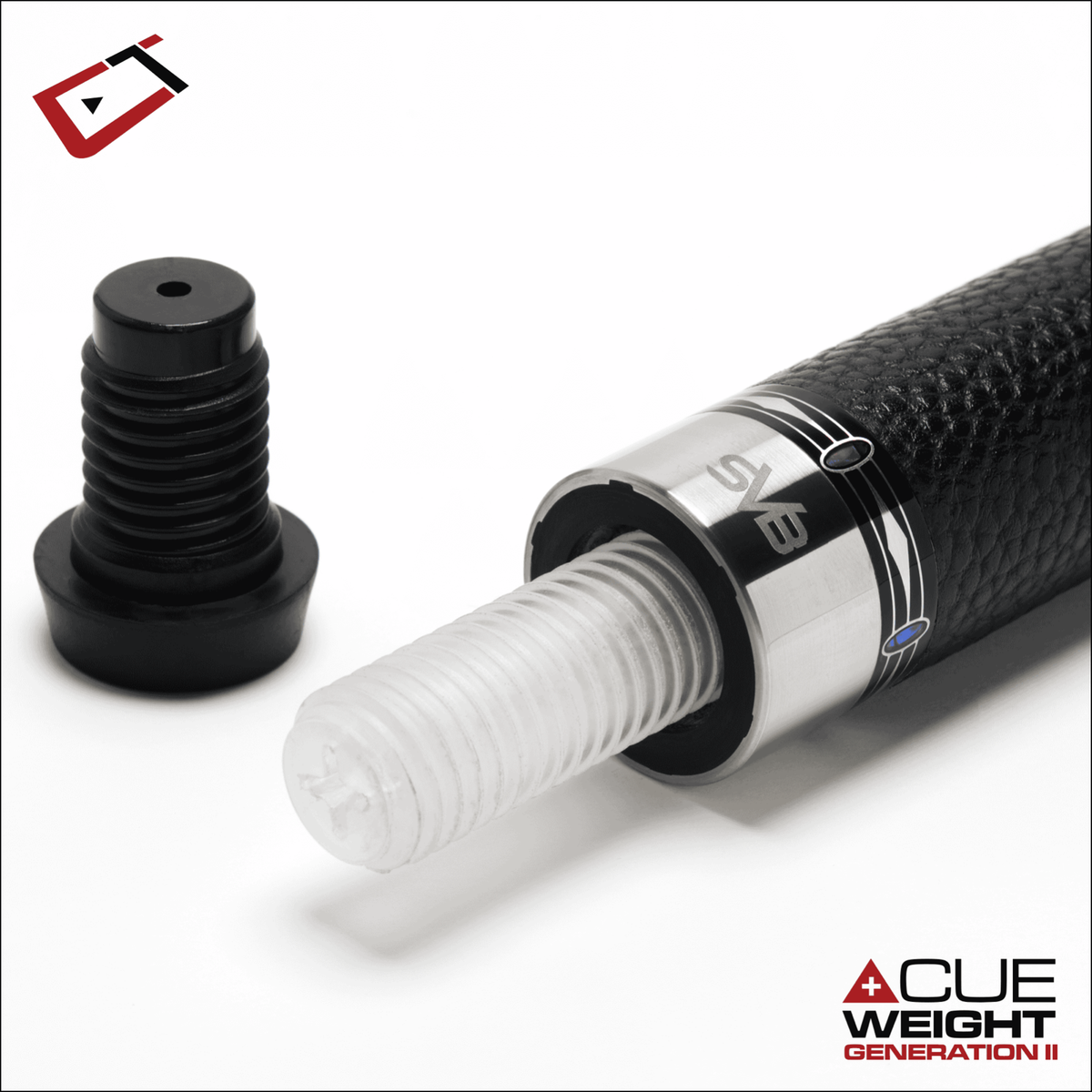 Buy Cuetec Cynergy SVB GEN-2 White 95-136LTW Pool Cue 12.5mm