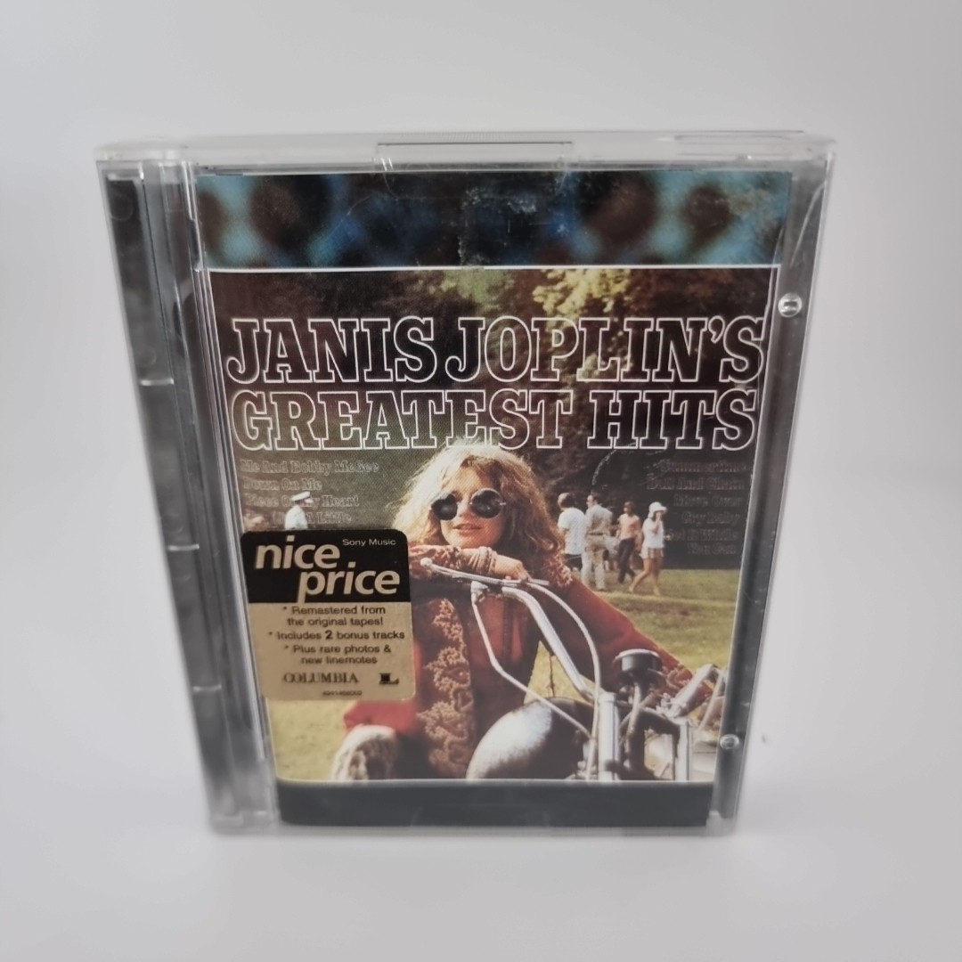 Janis Joplin – Janis Joplin's Greatest Hits MD MiniDisc Album 12x Rock Hits 60s