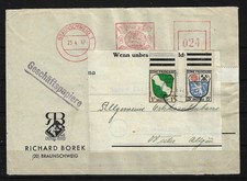 AL426) Franz&ouml;sische Zone Allgemeine Ausgabe Beleg aus Aufl&ouml;sung Spezialsammlung