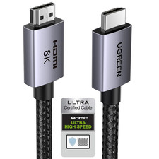 HDMI 2.1 Cable Certified 10K 8K 4K 1440P@240/165/120Hz Earc HDR Dolby