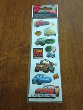 Jolees CARS Scrapbook Stickers Lighting McQueen Mater More NIP