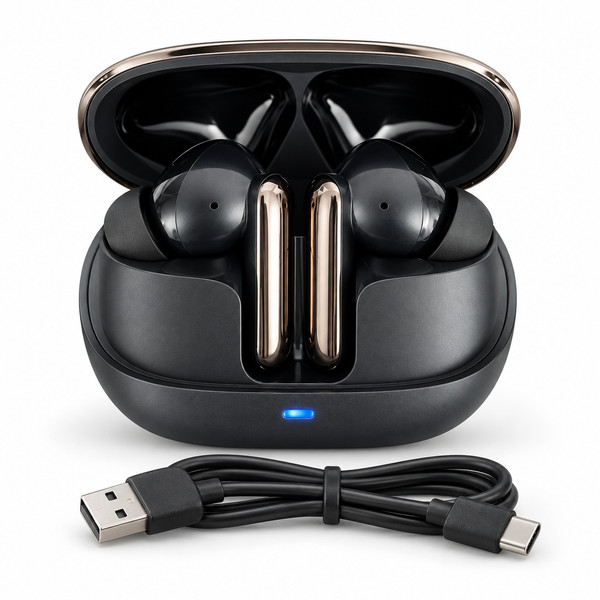 In-Ear KopfhöRer Earbuds Kabellose Bluetooth 5.4 Schwarz-image