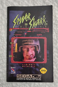Sewer Shark for Sega CD.  Game, case, manual.  Box has wear
