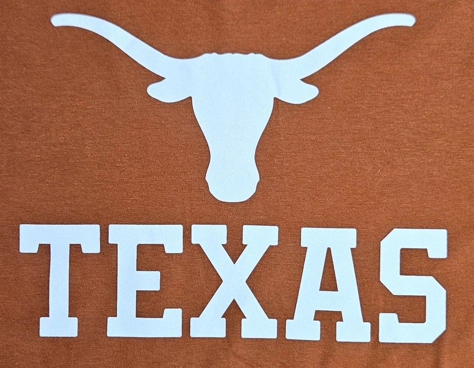 Men's Texas Longhorns Fanatics Campus T-Shirt Size Large Burnt Orange - Image 3 of 4