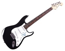 Jessica Simpson Signed Autographed Guitar