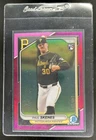 2024 Bowman Chrome Paul Skenes RC Fuchsia Refractor Rookie #/299 Pirates