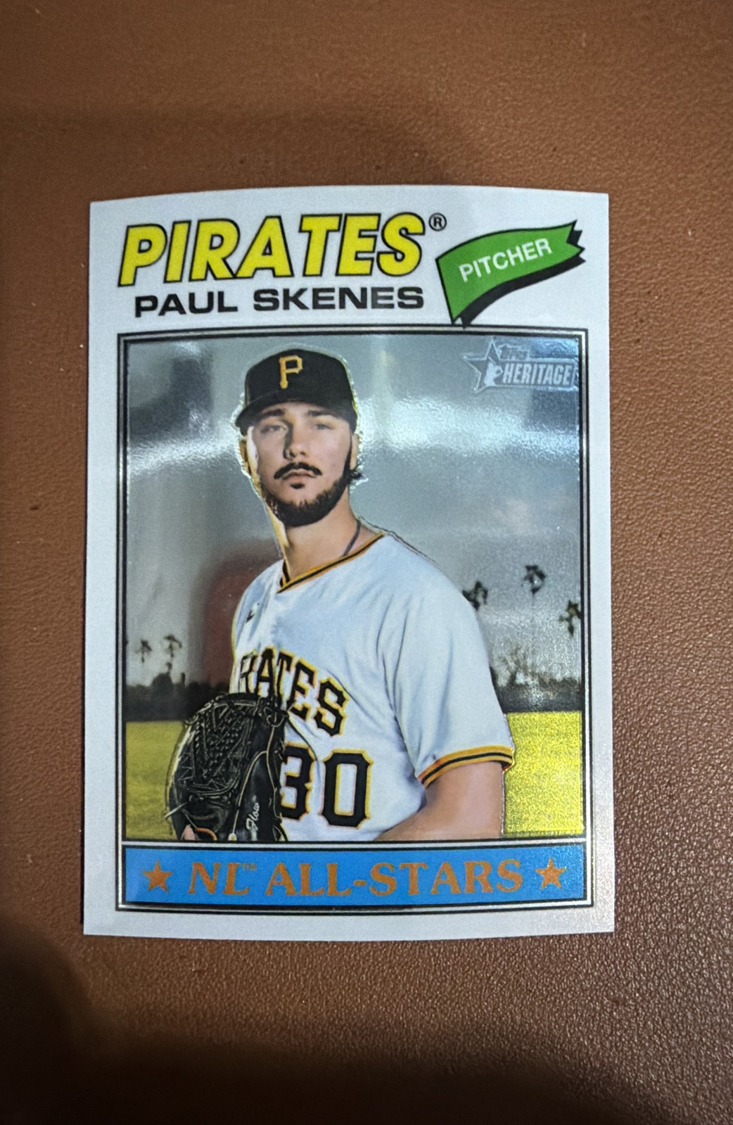 2026 Topps Heritage - Paul Skenes #33 Chrome