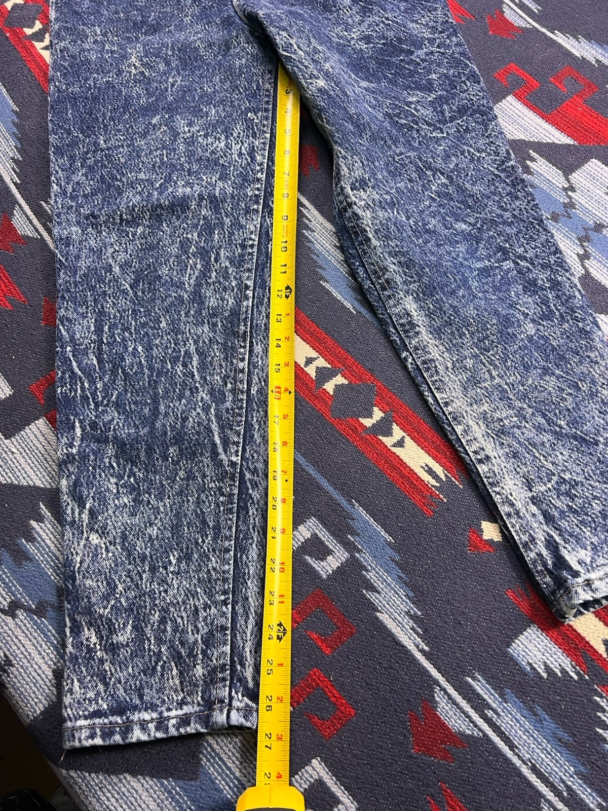 My Pantalon Vtg  Acid Washed Stone Wash Hip Hop 90's Denim Mom Jeans 9/10