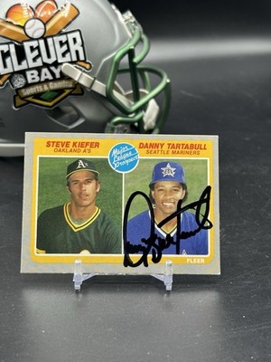 Danny Tartabull Autographed Signed 1985 Fleer #647 Mariners IP Danny Tartabull Autographed Signed 1985 Fleer #647 Mariners IP