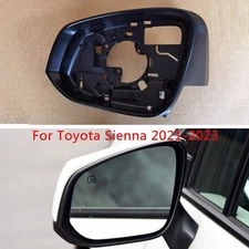 Left Side Rearview Door Mirror Cover Housing For Toyota Sienna 2021-2022 2023