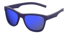Polaroid Kids Sunglasses PLD 8018/S Rubber Blue 47/17/124 KIDS