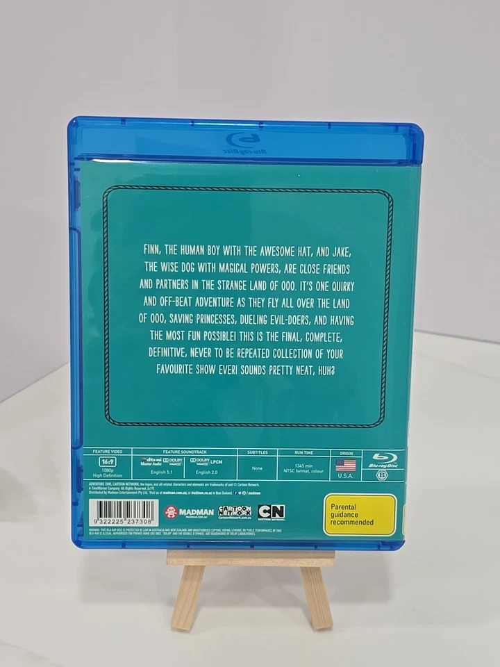 ADVENTURE TIME Complete Season 1 thru 10 Blu-Ray 12 Disc Set VGC Slip Cover - Image 4 of 4