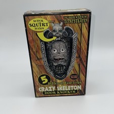 Novelty Inc. Crazy Skeleton 5 Functions Door Knocker Skull  Working