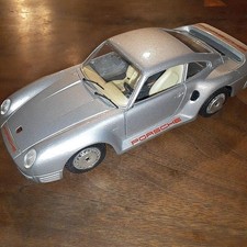 Final price 1/24 burago PORSCHE 959 silver