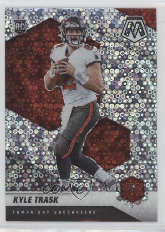 2021 Panini Mosaic Rookies No Huddle Silver Mosaic Prizm Kyle Trask #309 17wc