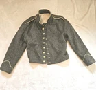 Vintage Civil War Reenactment Confederate Gray Infantry Shell Jacket Men's 44"