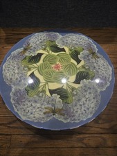 Vintage Annie Modica Collage Rotating Lazy Susan Hydrangeas