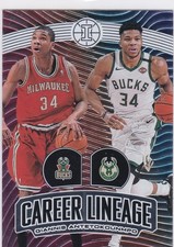 GIANNIS ANTETOKOUNMPO Young Greek Freak Basketball Lineage Card MILWAUKEE BUCKS 