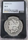 1878 CC Morgan Dollar NCG AG 3