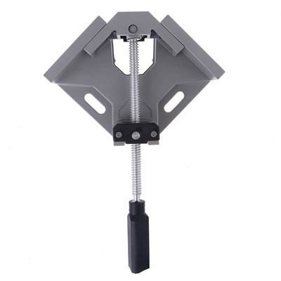 Single Handle 90 Degrees Right Angle Clamp Two Axis Alluminum Carpentry Woodwork