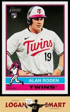 Alan Roden 2025 Topps Heritage #544 RC Minnesota Twins