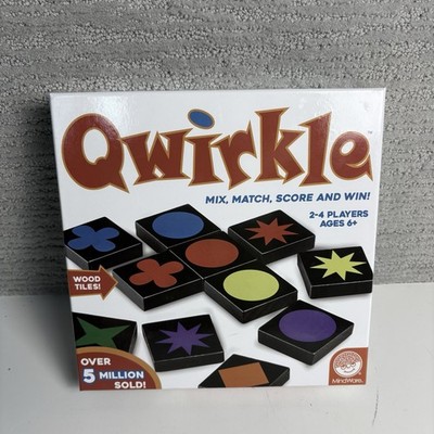 Qwirkle Strategy Board Game MindWare Tile Matching Family Game NEW Sealed