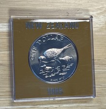New Zealand 1 Dollar 1985 UNC 