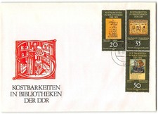 German Democratic Republic #2207-2209 FDC, 1981