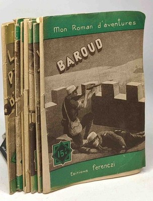 7 livres ''Mon Roman d'aventures'': les pillards d'Estancias; L'estancia sous
