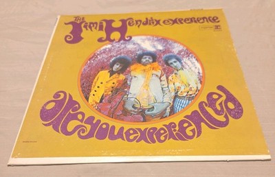 Jimi Hendrix Experience Are You Experienced Tri-Color 1st Press Mono Vinyl LP VG